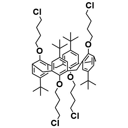 Tetra(4-chlorobutyloxy)-tert-butylcalix[4]arene (1,3-alternate) – FC405