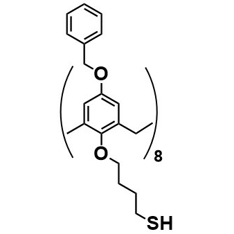 4-Mercaptobutyloxy-benzyloxycalix[8]arene (flexible) – FC808