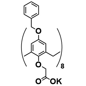 K-(2-Carboxylatomethyloxy)-benzyloxycalix[8]arene (flexible) – FC812