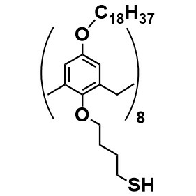 1-(4-Mercaptobutyloxy)-4-(octadecyloxy)-calix[8]arene – FC824